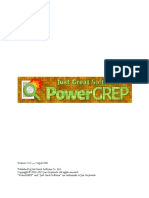 Power GREP