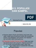 CH 5 Populasi Dan Sampel