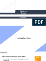 Database Design: Claire Belliard