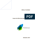 Informe Inspección Electromecánica Aldesa Setiembre 2021