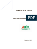 Informe Inspección Electromecánica AM Rio Oro Setiembre 2021