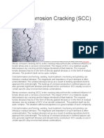 NACE-Stress Corrosion Cracking (SCC)