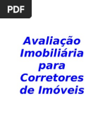 Avaliação Imobiliária para Corretores de Imóveis