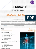 Benjamin Watson - Summer AQA - Biology - Cell Biology - KnowIT - GCSE