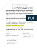 La Quinua en La Nutricion Humana