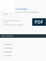 Rolling-Contact Bearings: ME 201: Elements of Theory of Machine and Machine Design