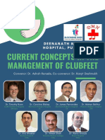 Current Concepts in The Management of Clubfeet: Deenanath Mangeshkar Hospital, Pune Presents