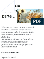 O anúncio do Reino de Deus