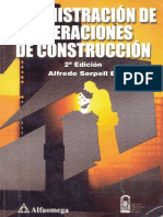 Administración de Operaciones de Construcción - Alfredo Serpell B. (2da Edición) - Unlocked