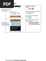 Manual Book Petunjuk Penggunaan Aplikasi Mobile