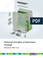 Technical Principles of Electronics Housings: Solutions For DIN Rail Use