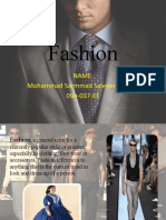 Fashion: Name Mohammad Sarmmad Saleem Hashmi 09b-037-EE