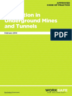 140WKS 1 Excavations ACOP Ventilation in Underground Mines and Tunnels