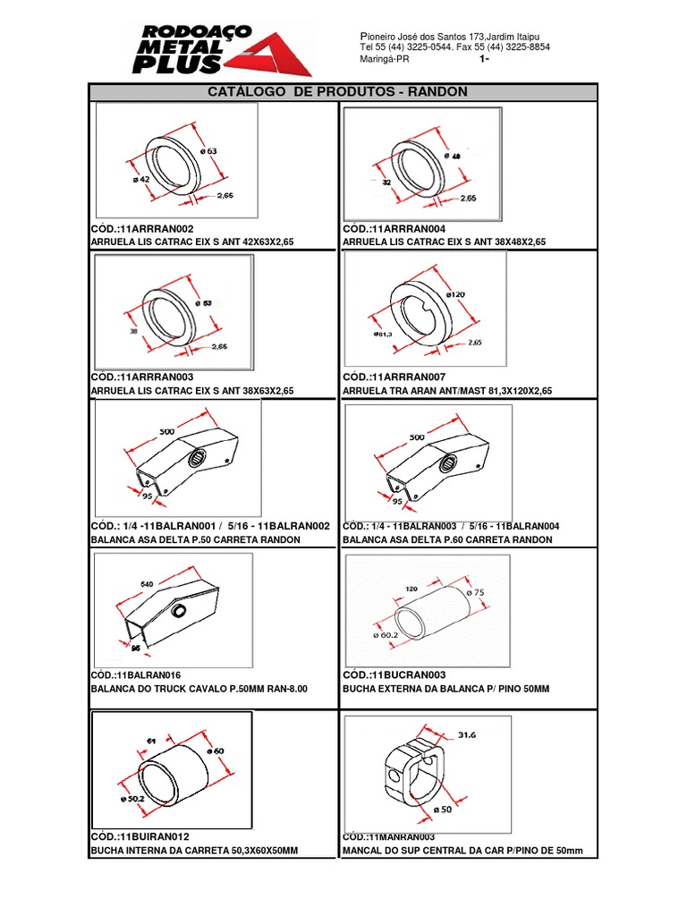 Catálogo de Produtos - Randon | PDF