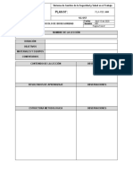 Plan Lección Protocolo de Bioseguridad