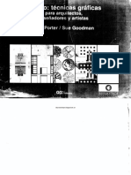 Porter-Goodman. Técnicas Gráficas Para Arquitectos y Diseñadores.