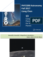 PHY2390 Astronomy Fall 2017 Liang Chen: Comparative Planetology of The Terrestrial Planets