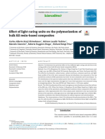 2 Kenji Shimokawa 2018 Effect of Light Curing Units On The Polymerization of Bulk Fill Resin-Based Composites.