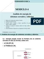 TERMO 1 (Modulo 4) Analisis de Energia de Sistemas Cerrados y Abiertos