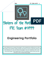 Engineering Portfolio: Sisters of The Motherboard FTC Team #7444 - 1