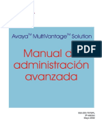 Administracion Avanzada Avaya
