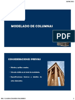 Modelado de Columnas: Consideraciones Previas