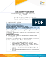 Guía de Actividades y Rúbrica de Evaluación - Fase 1 - Actividad Evaluativa Introductoria