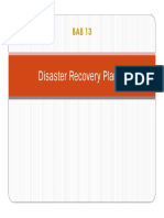 Pert 13a-Disaster Recovery Planning