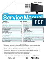 MONITOR LCD Philips 192E1SB Chassis Meridian 5