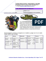 8 - 12 de Noviembre Dllo Pensamiento