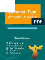 Dimensi Tiga Proyeksi SudutEDIT