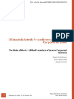 COLLA; FERRACINI; HIRSON. O Estado Da Arte Do Procedimento de Mímesis Corpórea Do Lume