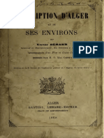 1868 - Description D'alger Et de Ses Environs - Victor Bérard