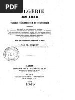 1849 - L'Algérie en 1848