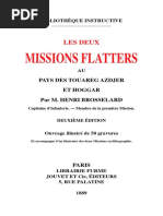 1889 - Les deux Missions Flatters - Brossellard