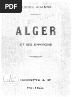 1895 - Alger Et Ses Environs - Guides Joanne