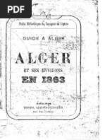 1863 - Alger Et Ses Environs - Tissier