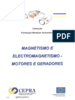 Magnetismo e Electromagnetismo de Motores e Geradores
