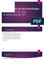 4.4.1 Análisis de Circuitos Amplificadores FET