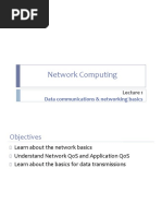 Network Computing: Data Communications & Networking Basics