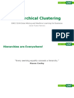 Hierarchical Clustering: DSCI 5240 Data Mining and Machine Learning For Business