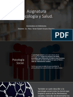 Psicología y Salud