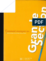 Comment Enseigner en Grande Section, Hachette, 2008