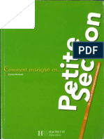 Comment Enseigner en Petite Section, Hachette, 2008