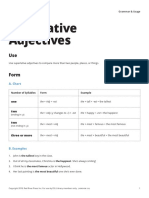 Superlative Adjectives: A. Chart