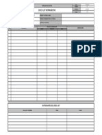 FCL-SJ-025 Formulario de Check List de Herramientas.