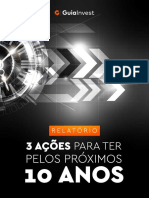 3 Ações para o seu Portfólio nos Próximos 10 Anos