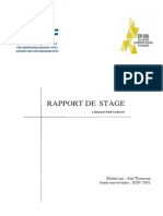 RAPPORT DE STAGE  PDF