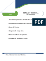 TEMARIO -2021 - 1 de sec IV bimestre física