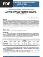 Fertilizacion Fosforada Cultivos Extensivos